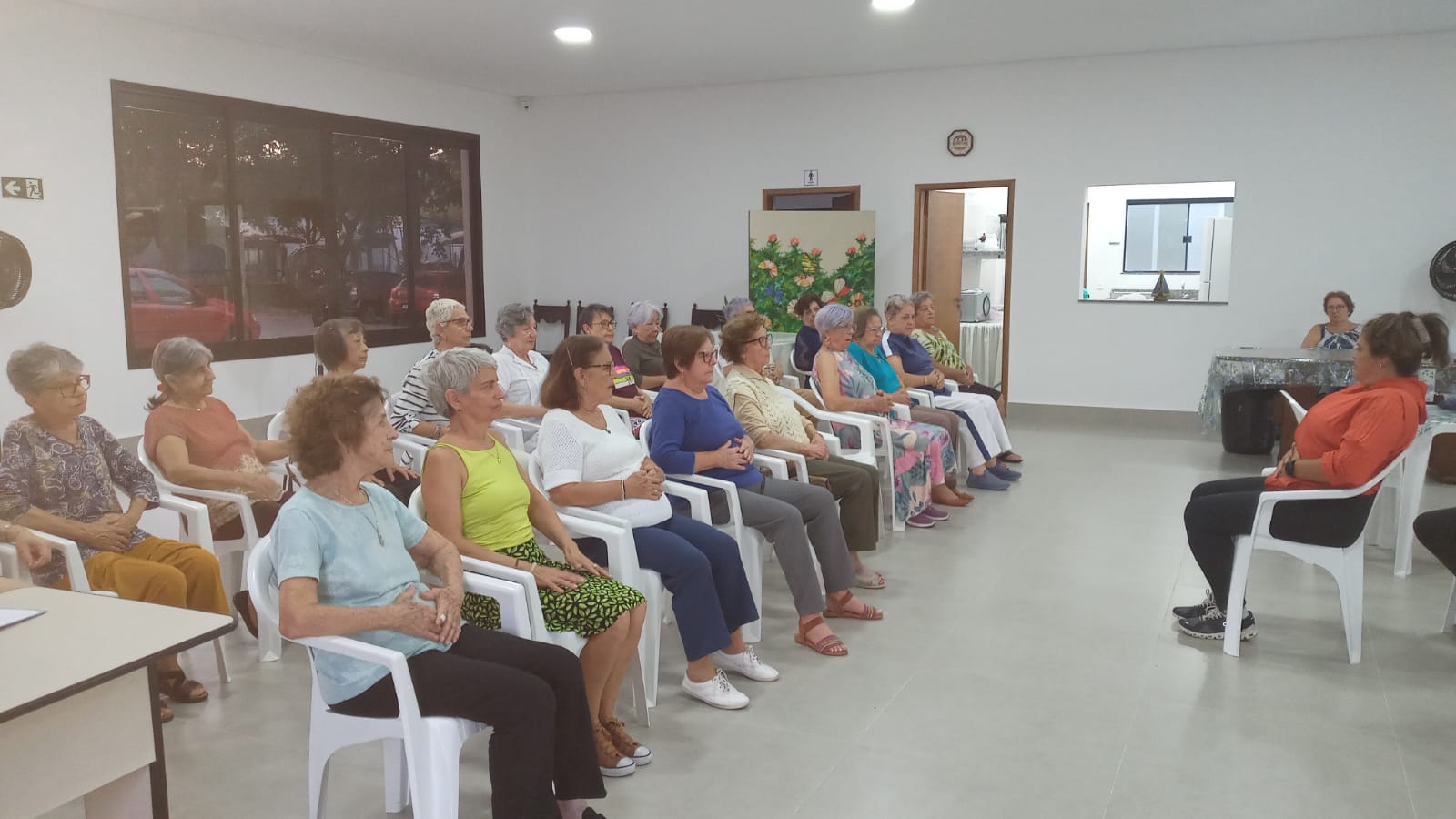 Saúde e bem estar corporal no Centro do Idoso de Águas de São Pedro